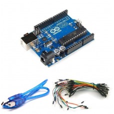 Arduino UNO R3 Yeni Versiyon + Jumper + USB Kablo Arduino Uno Set