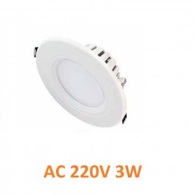 Spot Led Panel 3W Armatür 220V Power Led