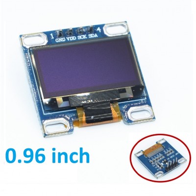 128x64 OLED Ekran LCD 0.96 I2C Arduino Raspberry PI